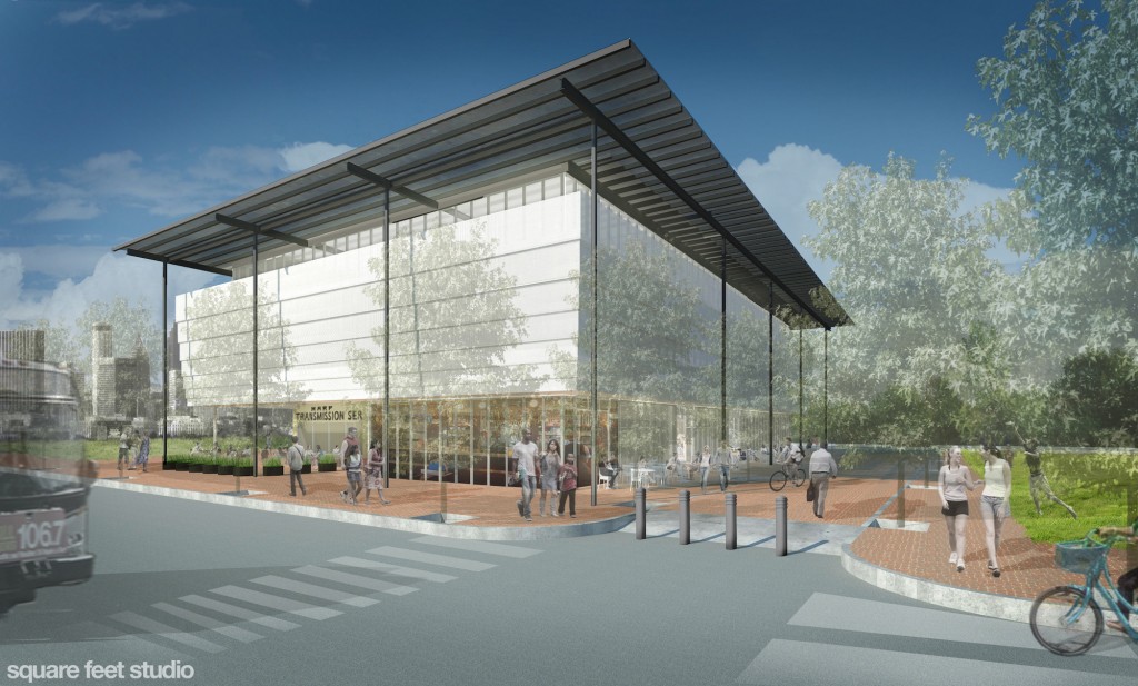 Harp Transmission - 350 Memorial - Pellerin - Rendering
