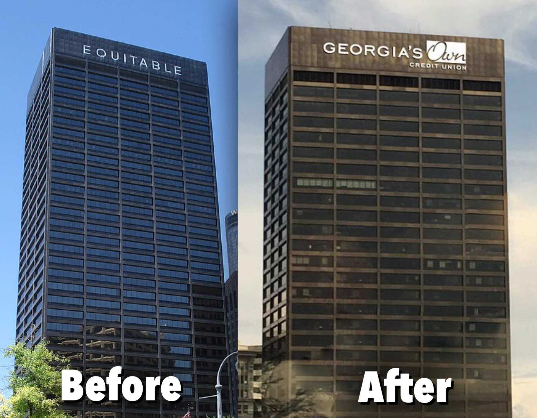 Georgia S Own Credit Union Will Soon Put Its Name Atop The Equitable   Georgias Own Credit Union The Equitable Building 