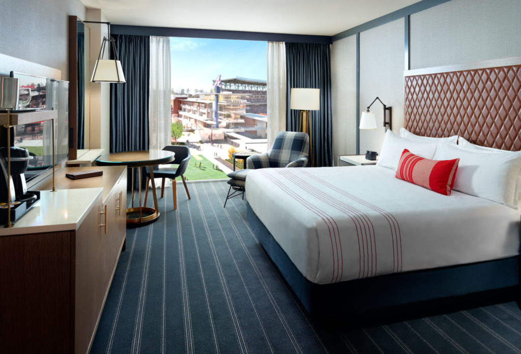 Omni Hotel at The Battery Atlanta King Guestroom