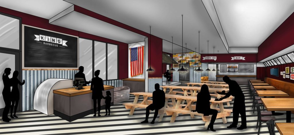 King Barbecue Interior