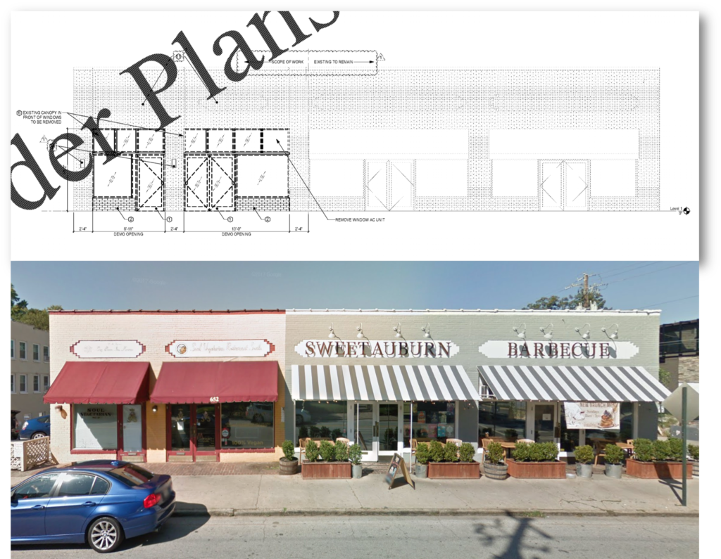 Lazy Betty Atlanta Site Plan