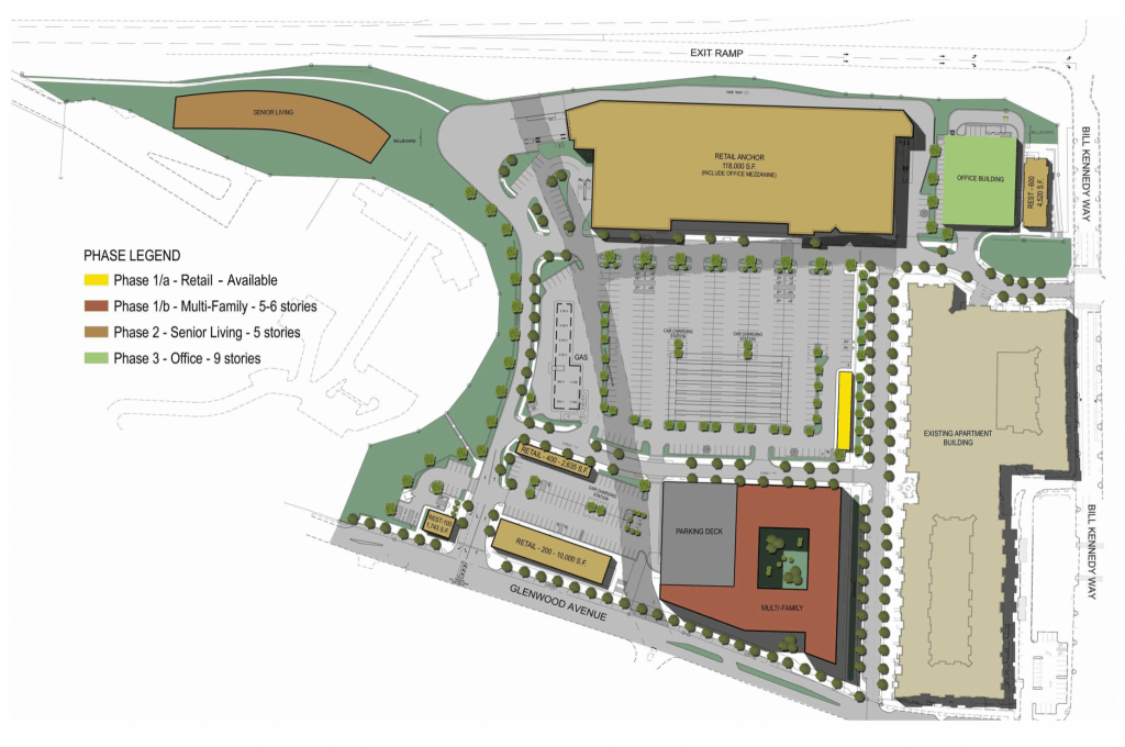 Glenwood Place Site Plan