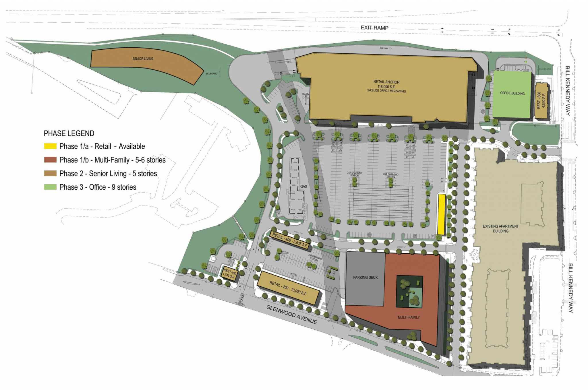 Glenwood Place Site Plan