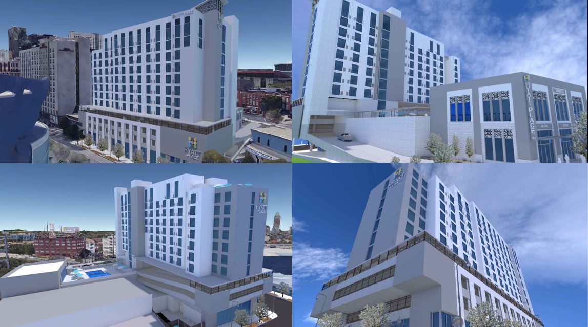 Hyatt Place Centennial Park Rendering 2