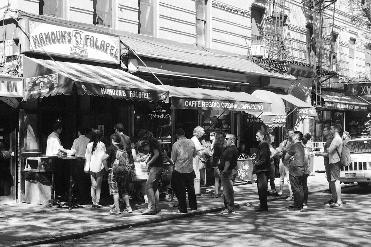 Mamoun’s falafel greenwich village