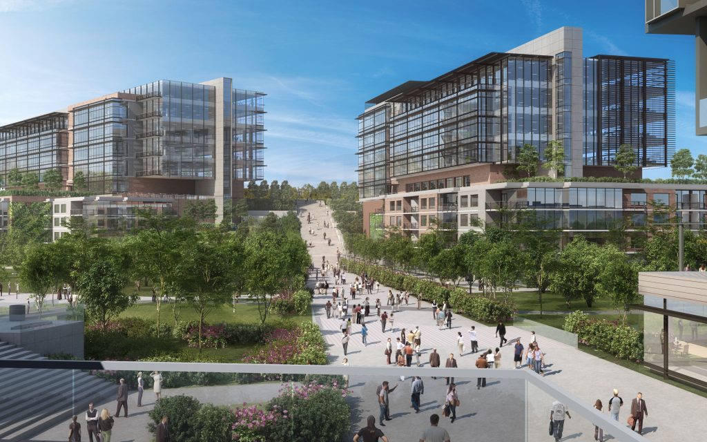 Office buildings and steps | Photo: Quarry Yards