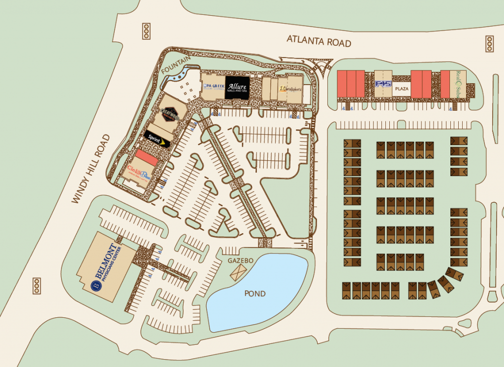The Shops at Belmont Site Plan