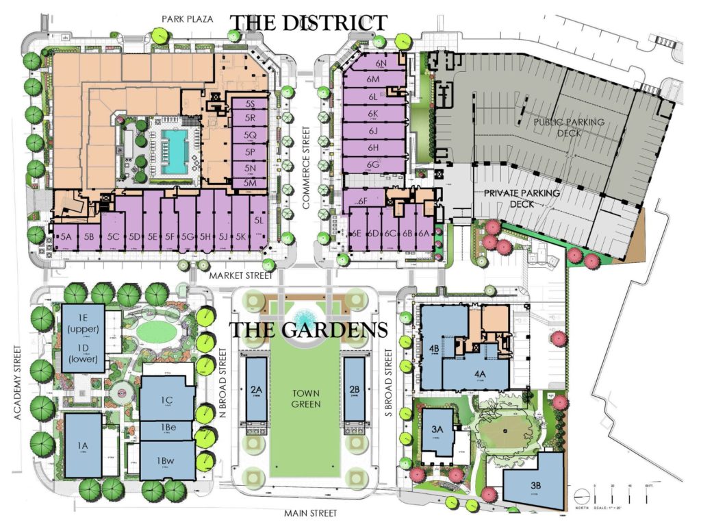 Alpharetta City Center - Site Plan