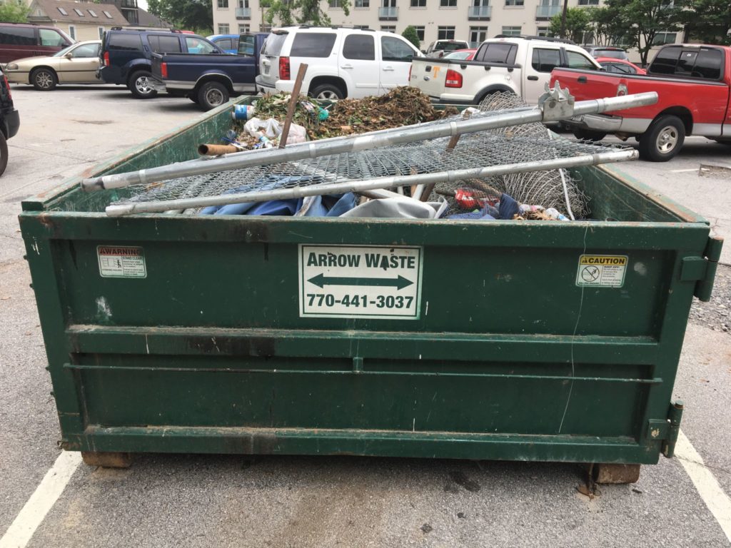 Eviva on Peachtree - Dumpster