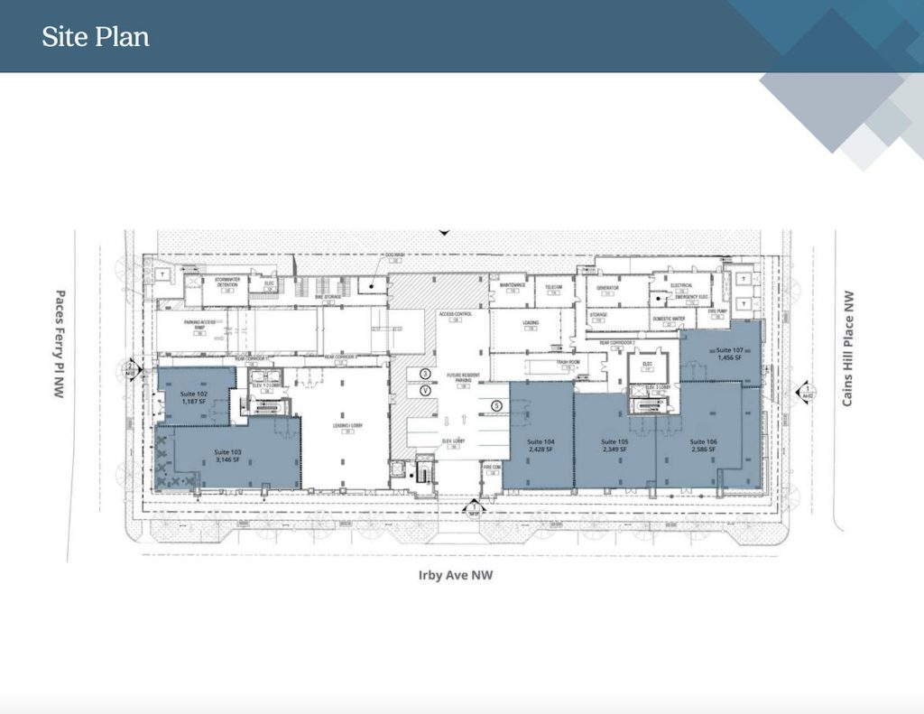 The Irby - Site Plan