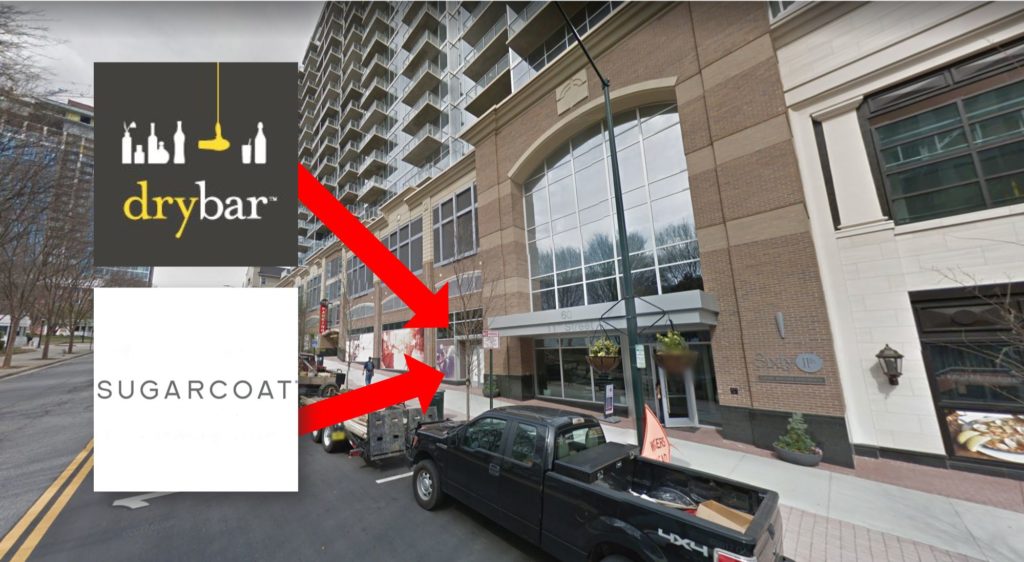 Sugarcoat and Drybar Sixty11th Midtown Atlanta