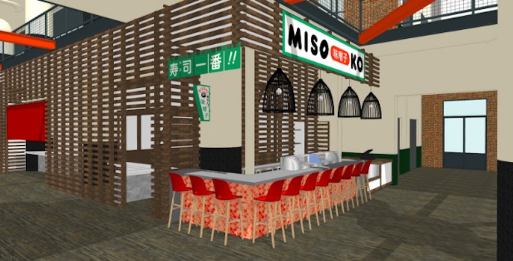 Miso Ko Rendering - Ponce City Market