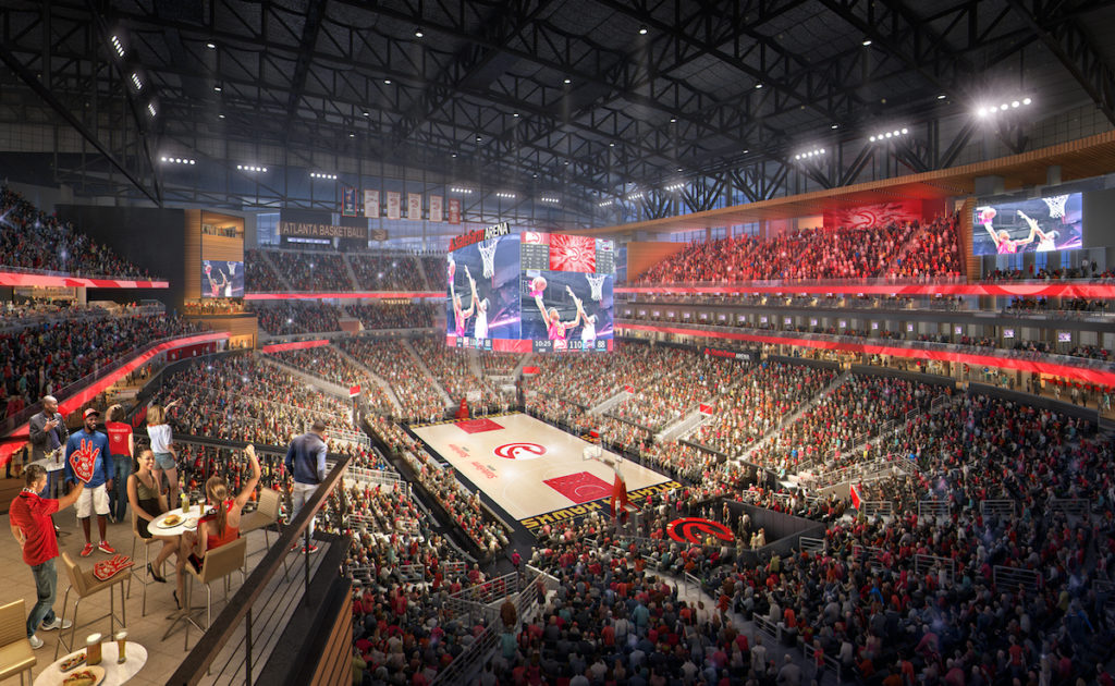 State Farm Arena Rendering 3