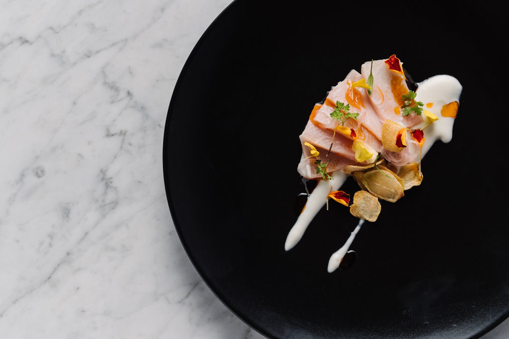 Tin Tin Cobia Crudo