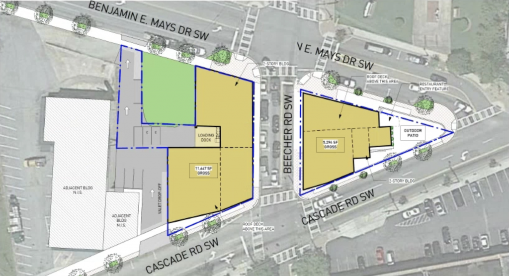 Mocha Pops - The Point at Cascade - Site Plan