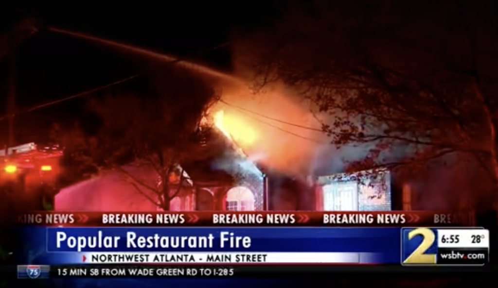 B’s Cracklin’ Barbecue - Fire