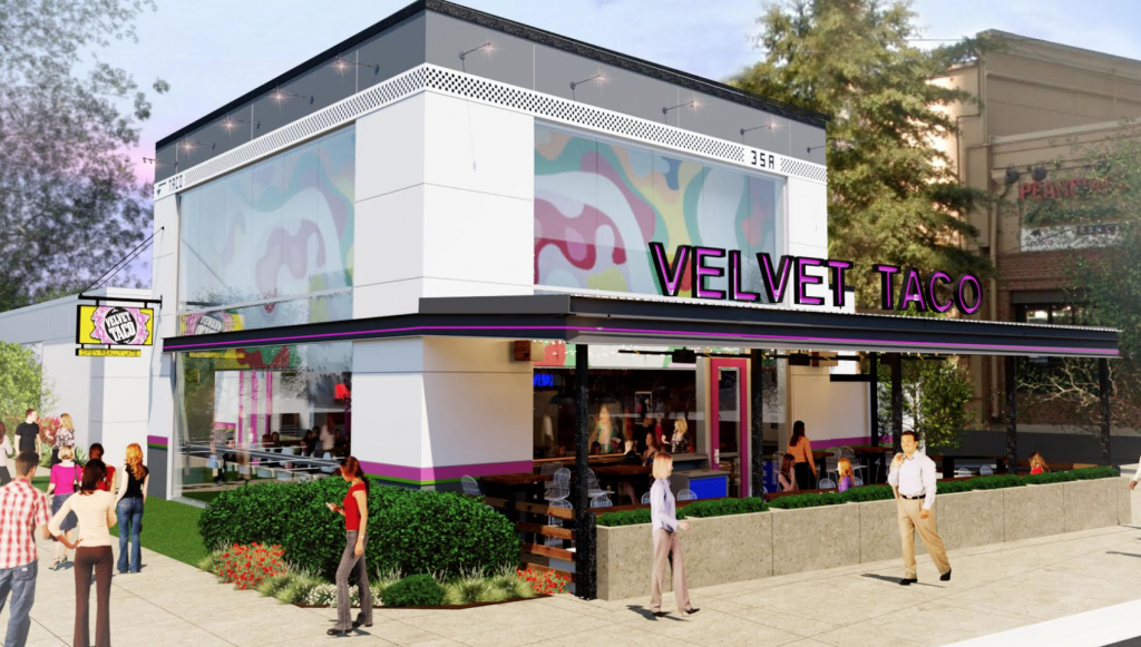 Velvet Taco Rendering