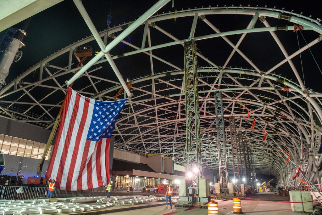 ATLNext South Canopy Topping Out 4