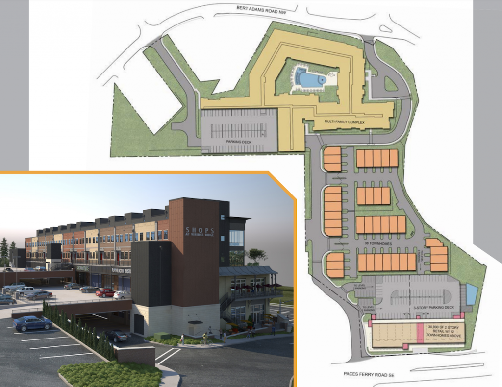 Shops at Vinings Ridge Site Plan