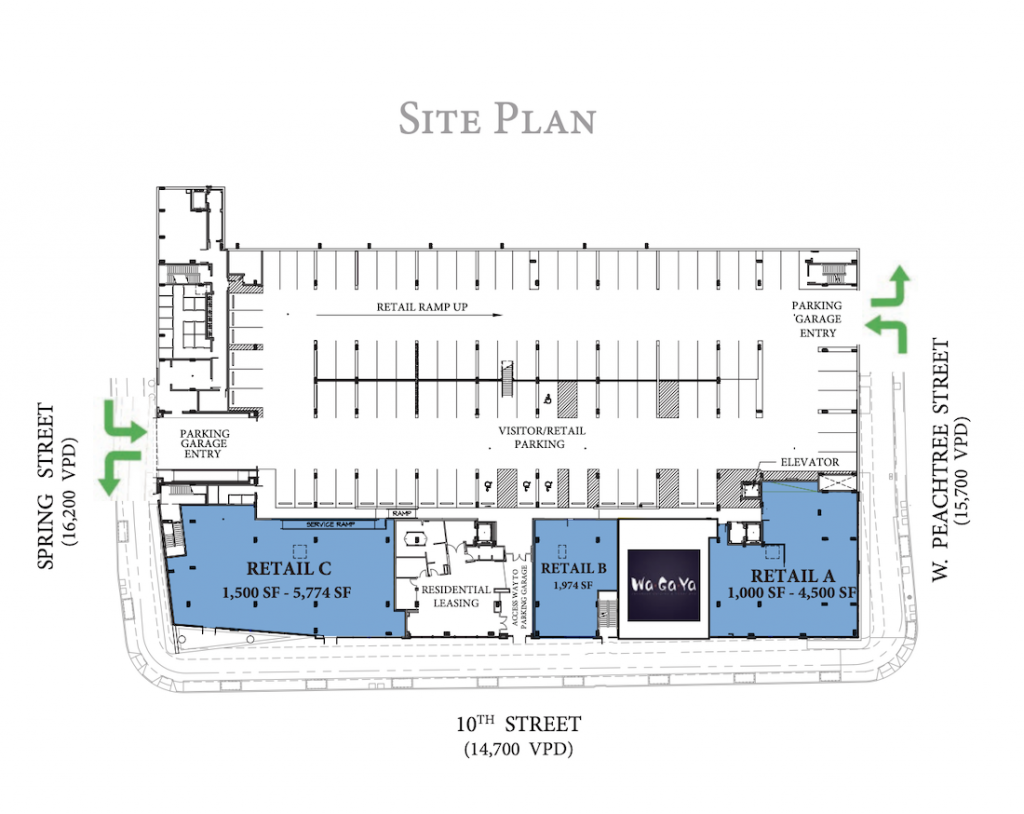 Takashi Otsuka - Hanover West Peachtree - Site Plan