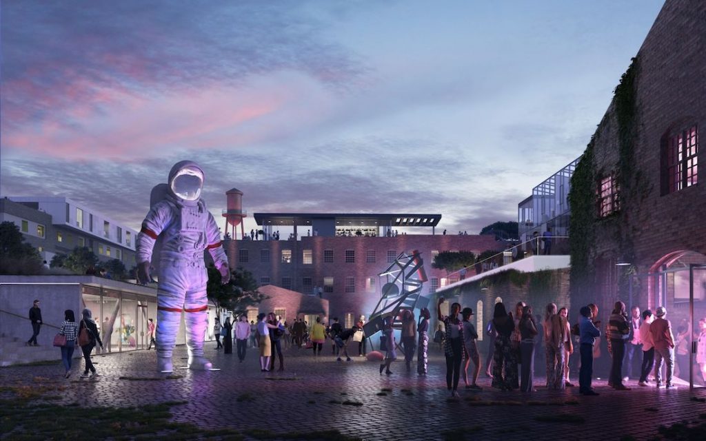 The Goat Farm Arts Center Redevelopment Rendering 2