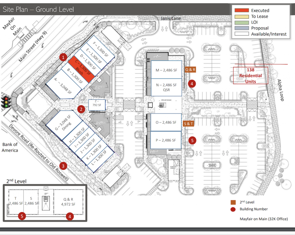 The Maxwell Site Plan 1