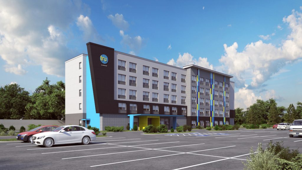 Tru by Hilton Atlanta – SunTrust Park at The Battery Rendering 1