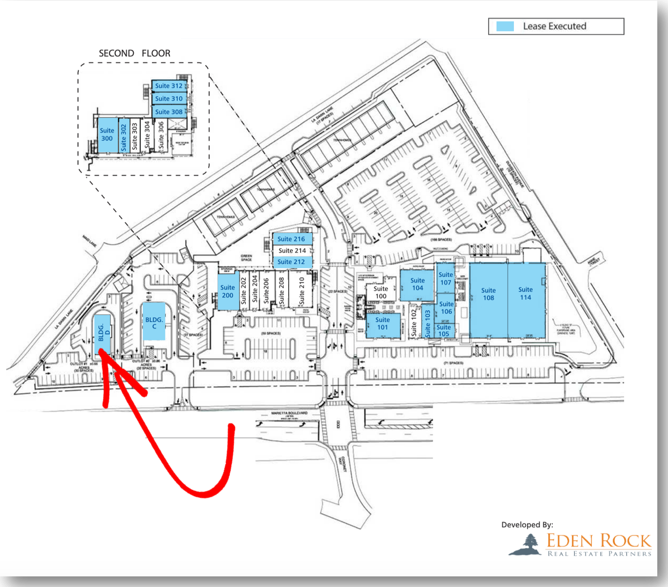 Dunkin' / Baskin-Robbins - Westside Village Site Plan