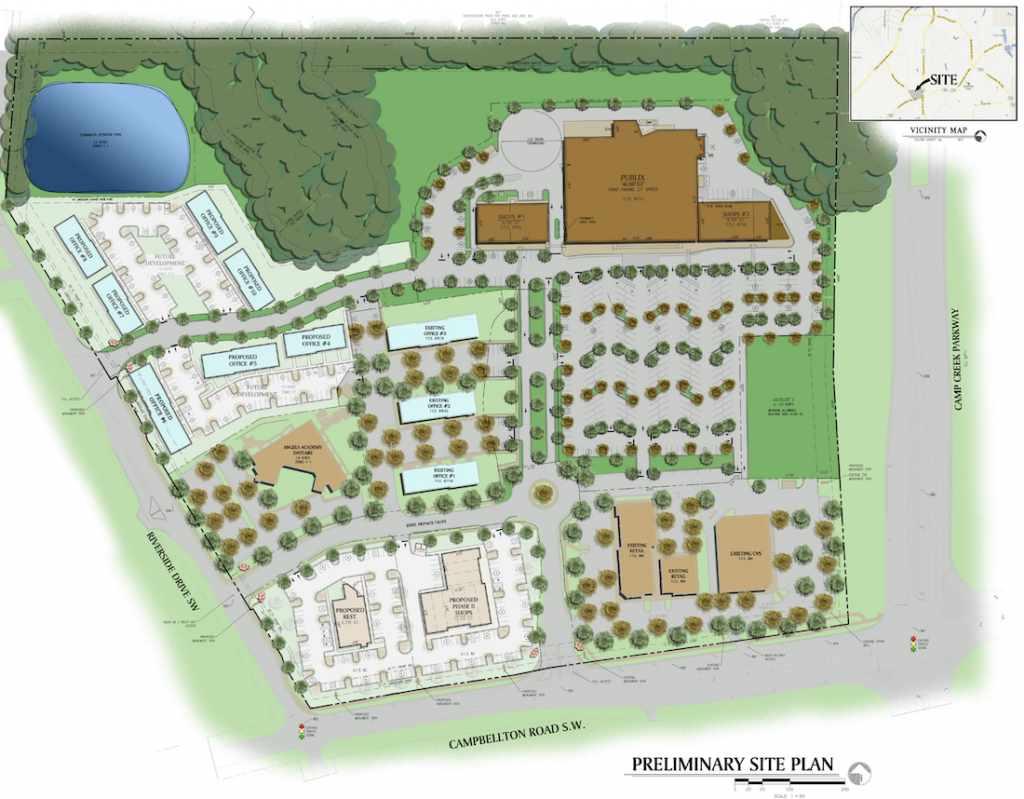 New Sandtown Crossing Phase Will Be Anchored By Publix | What Now Atlanta