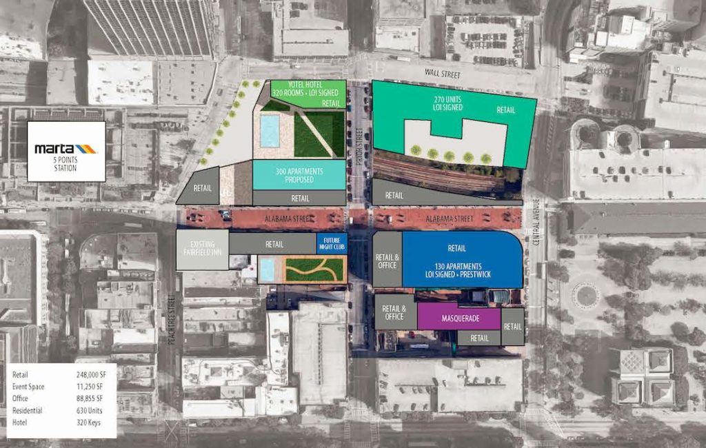 Underground Atlanta - Updated Site Plan