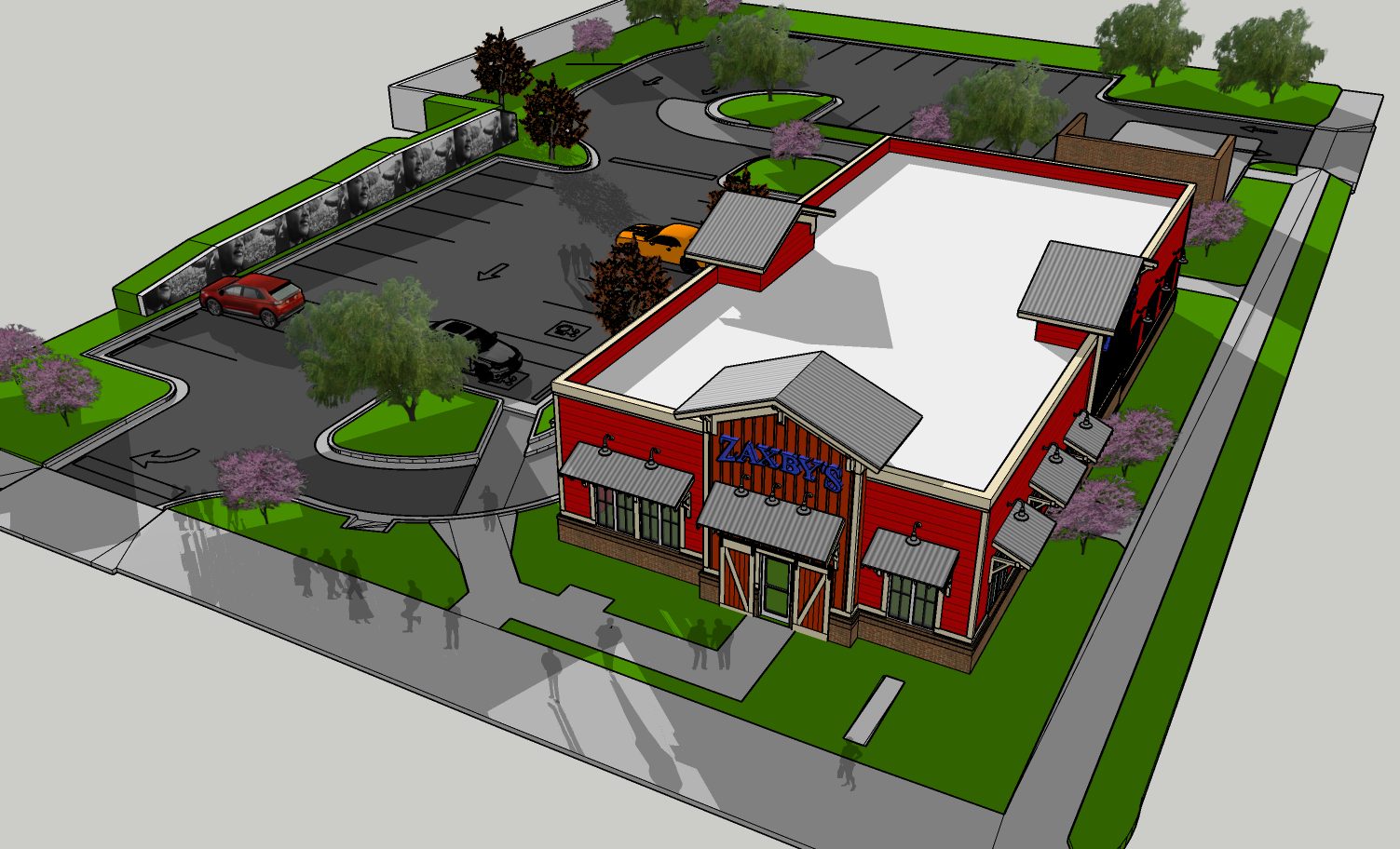Zaxby's - MLK - Rendering 1