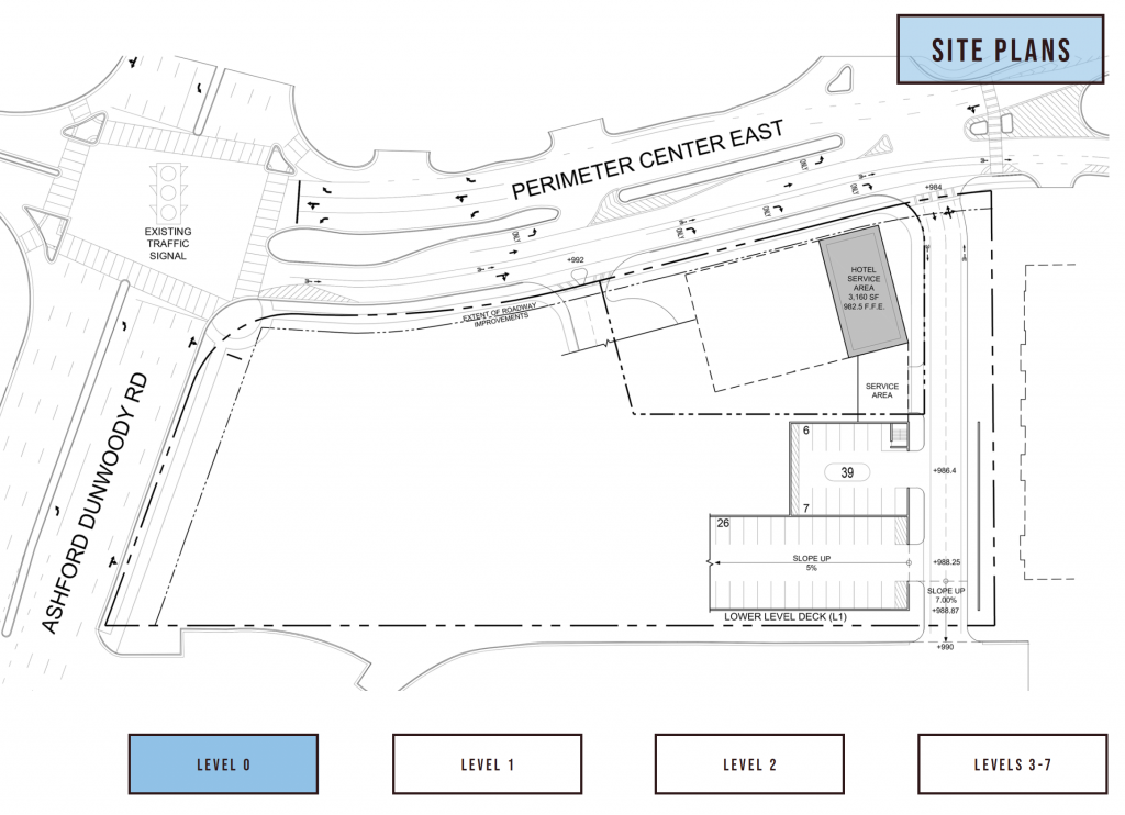84 Perimeter Center East Hilton Level 0