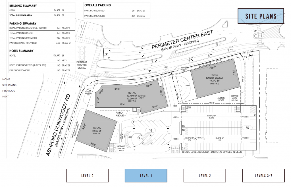 84 Perimeter Center East Hilton Level 1