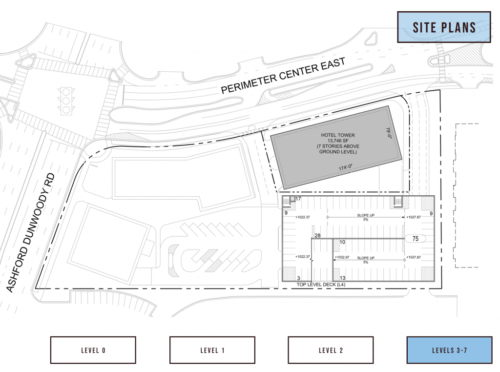 84 Perimeter Center East Hilton Level 3-7