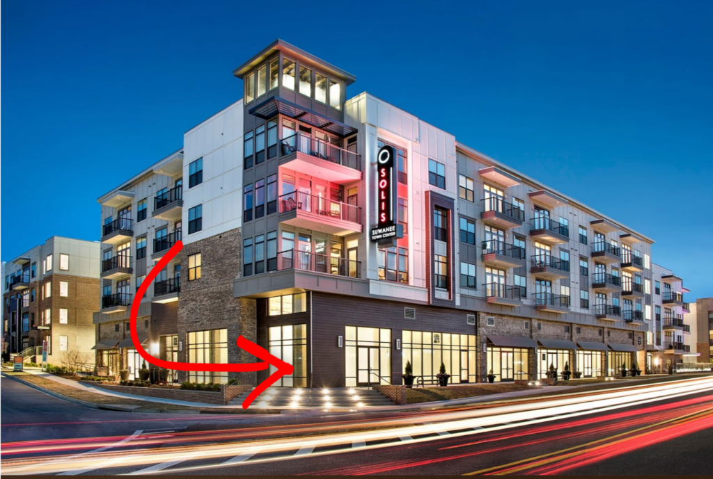 Bottles + Bones Planned in Corner Solis Suwanee Town Center Space